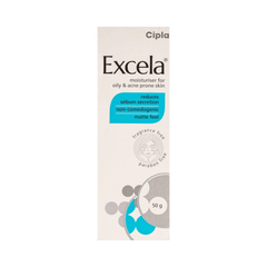 Excela Moisturiser for Oily & Acne Prone Skin | Non-Comedogenic | Fragrance & Paraben Free Face Care Product | Reduces Sebum Secretion | Derma Care Excela Moisturiser for Oily & Acne Prone Skin | Non-Comedogenic | Fragrance & Paraben Free Face Care Product | Reduces Sebum Secretion | Derma Care