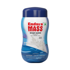 Endura Mass Weight Gainer to Stay Fit | For Adults & Children Above 10 Years | Flavour Vanilla