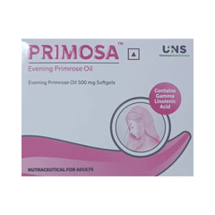 Primosa  500mg Evening Primrose Oil Softgel for PMS Symptoms