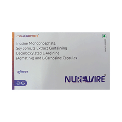 Nurewire Capsule with Inosine Monophosphate, Agmatine Sulphate & L-Carnosine