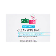 Sebamed Clear Face Cleansing Bar for Acne Prone Skin | Combats Pimples & Blackheads