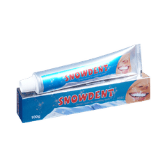 Snowdent Toothpaste | Dental Cream for Sparkling White Teeth