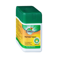 Zandu Haritaki Tablet | Eases Constipation