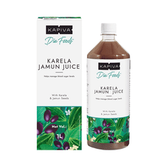 Kapiva Karela Jamun Juice | Helps Manage Blood Sugar Levels