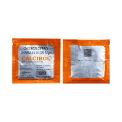 Calcirol 60K IU Cholecalciferol Sachet | For Bone Health