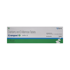 Cranpac -D Tablet with Cranberry & D-Mannose