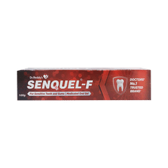 Senquel-F Foaming Medicated Oral Gel | For Sensitive Teeth & Gums
