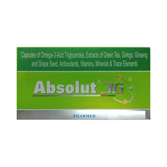 Absolut 3G | Multivitamin and Multimineral Soft Gelatin Capsule