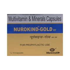 NuROKIND -Gold RF Multivitamin & Mineral Capsule | Promotes Overall Health | Bone, Joint & Muscle Care NuROKIND -Gold RF Multivitamin & Mineral Capsule | Promotes Overall Health | Bone, Joint & Muscle Care