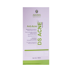 DS Acne  Face Wash | Cleanses Skin & Removes Oil | Soap & SLS Free