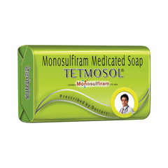 Tetmosol Medicated Soap with 5% Monosulfiram for Skin Infections