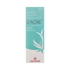 D Acne Foaming Face Wash with Salicylic & Glycolic Acid