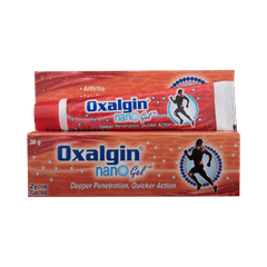 Oxalgin Nano Gel for Pain Relief | Deeper Penetration, Quicker Action