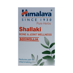Himalaya Wellness Pure Herbs Shallaki Bone & Joint Wellness Tablet | Reduces Pain & Inflammation