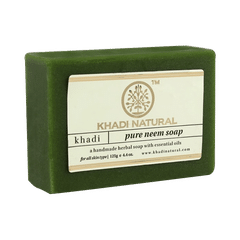 Khadi Naturals Ayurvedic Pure Neem Soap