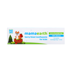 Mamaearth Toothpaste for Kids | Berry Blast 12+ Months