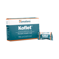 Himalaya Koflet Cough Lozenges| Soothes Sore Throat| Relieves Cough |