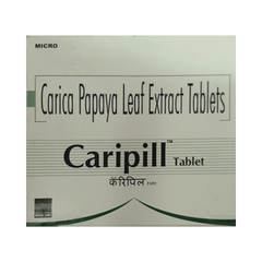 Caripill Carica Papaya Leaf Extract Tablet