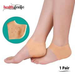 Healthgenie Silicone Gel Heel Pad Socks Universal