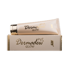 Dermadew Glow Cream with Vitamin E, Almond Oil & Olive Extract | Moisturises Skin