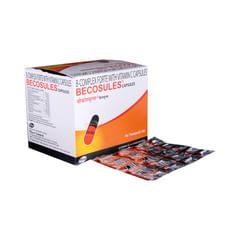 Becosules Capsule with B-Complex & Vitamin C | For Mouth Ulcers