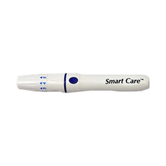 Smart Care Adjustable Lancing Device with 5 Adjustable Depths (Only Device)