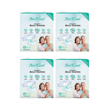 Arokleen Disposable Adult Diaper (10 Each) Large