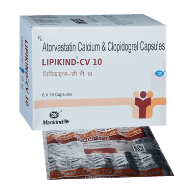 Lipikind CV 10mg/75mg Capsule