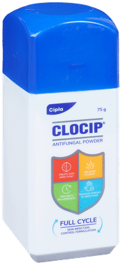 Clocip Anti-Fungal Dusting Powder | For Skin Infections & Itching