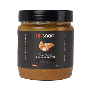 Upsnac Nutty Almond Peanut Butter Crunchy