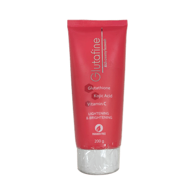 Glutafine Rich Creamy Face Wash | For Skin Lightening & Brightening