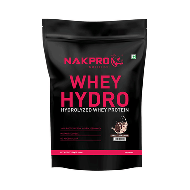 Nakpro Nutrition Whey Hydro Hydrolyzed Whey Protein Powder Cookies & Cream