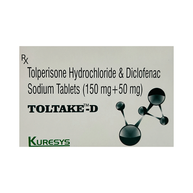 Toltake D 150mg/50mg Tablet