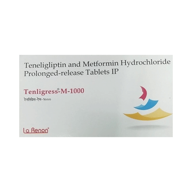 Tenligress-M 1000mg/20mg Tablet