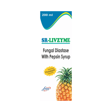 SR-Livzyme Delicious Pineapple Sugar Free Syrup