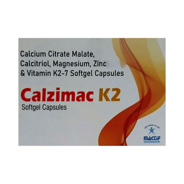 Calzomix K2 Soft Gelatin Capsule