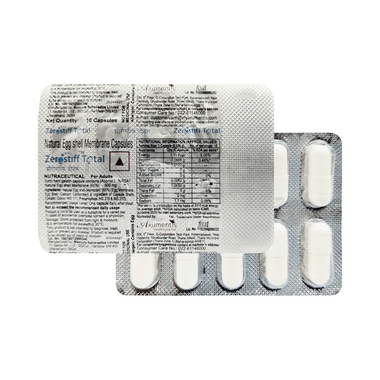 Zerostiff Total Natural Eggshell Membrane Protein Capsule