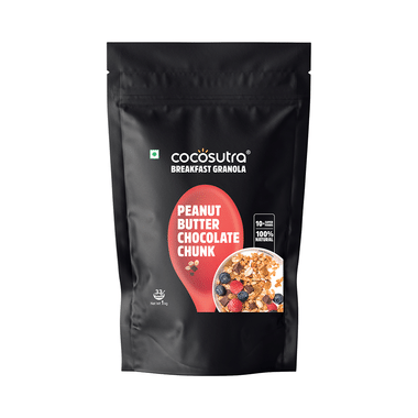 Cocosutra Breakfast Granola Peanut Butter Chocolate Chunk