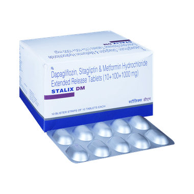 Stalix DM 10+1000+100 Tablet ER