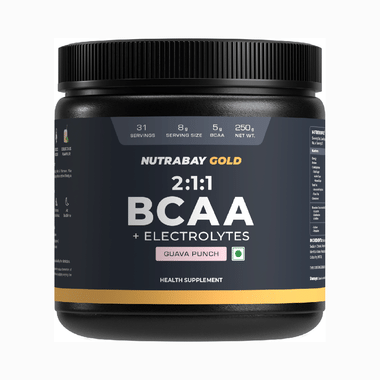 Nutrabay Gold 2:1:1 BCAA Guava Punch