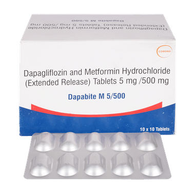 dapaBITE M 5mg/500mg Tablet ER