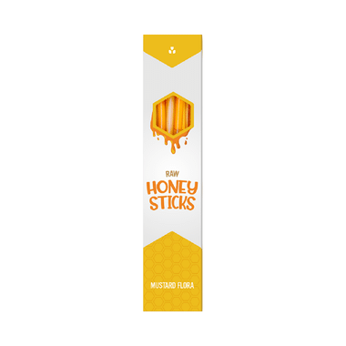 Panjiri Raw Honey Sticks Mustard Flora