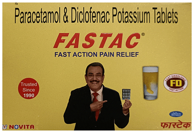 Fastac Fast Action Pain Relief Tablet