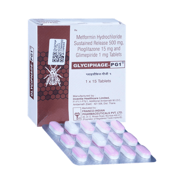 Glyciphage-PG 1 Tablet SR