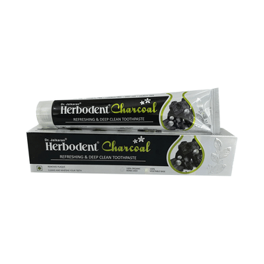 Dr Jaikaran Herbodent Charcoal Toothpaste