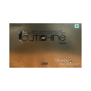 Cutishine L-Glutathione With Alpha Lipoic Acid ALA For Skin Health | Tablet