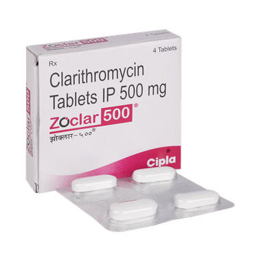 Zoclar 500mg Tablet