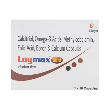 Loymax Gold Soft Gelatin Capsule