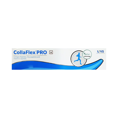 Collaflex Pro Sugar-Free Joint Health Sachet With Collagen, Glucosamine & Vitamin C | Nutritional Supplement