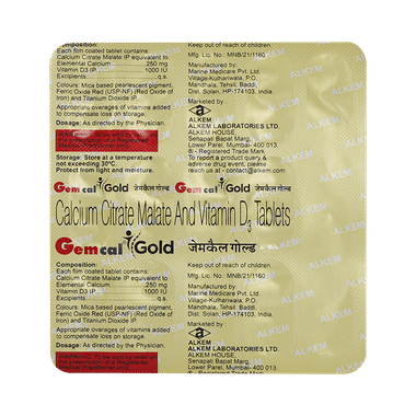 Gemcal Gold Tablet
